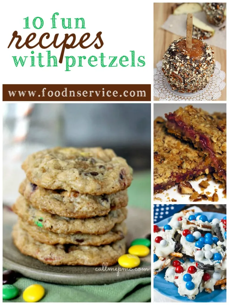 10 Fun Pretzel Recipes to enjoy all year long!
