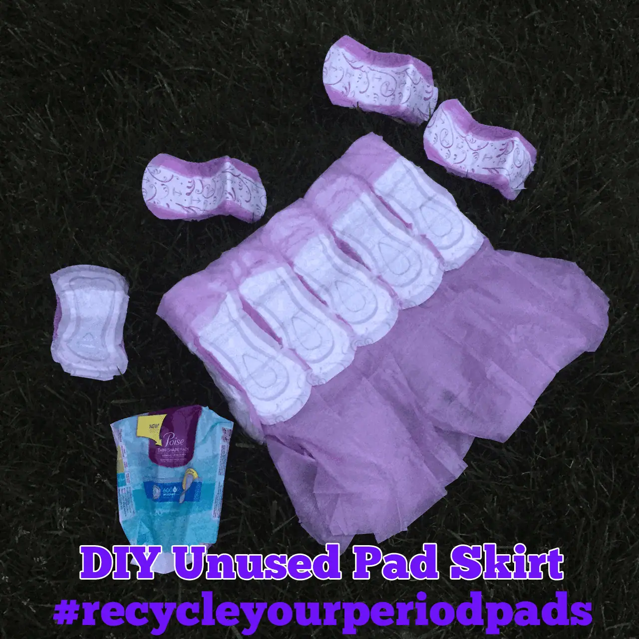 diy period pad skirt