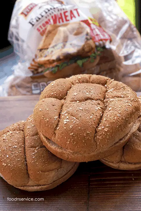 hearty whole wheat buns