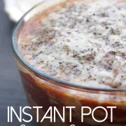 This instant pot lasagna is the laziest and easiest way to make one in under 15 minutes!