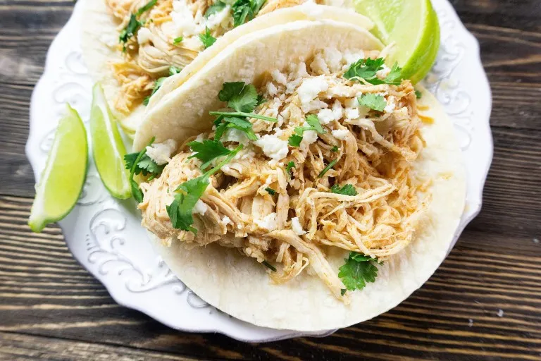 Instant Pot Key Lime Chicken Tacos