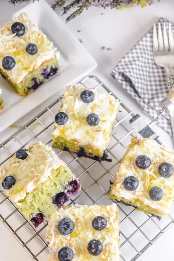 the best summer blueberry lemon cake with fresh blueberries