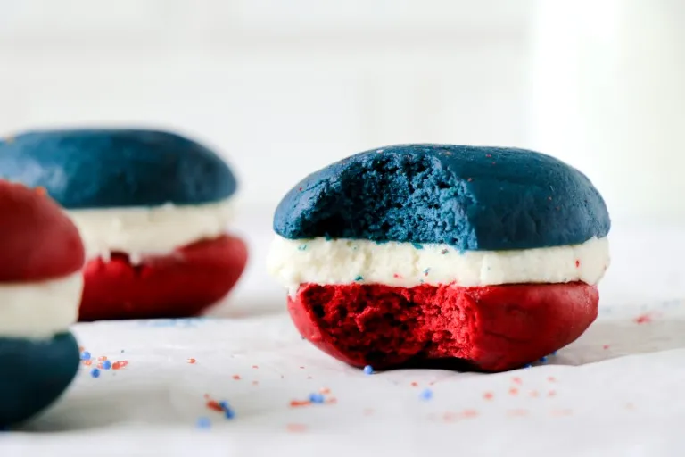 Patriotic Whoopie Pies