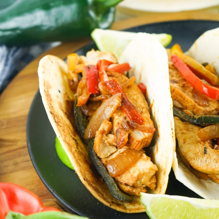 Skillet Chicken Fajitas