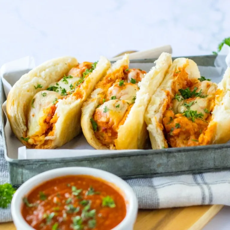 Slow Cooker Chicken Meatball Subs