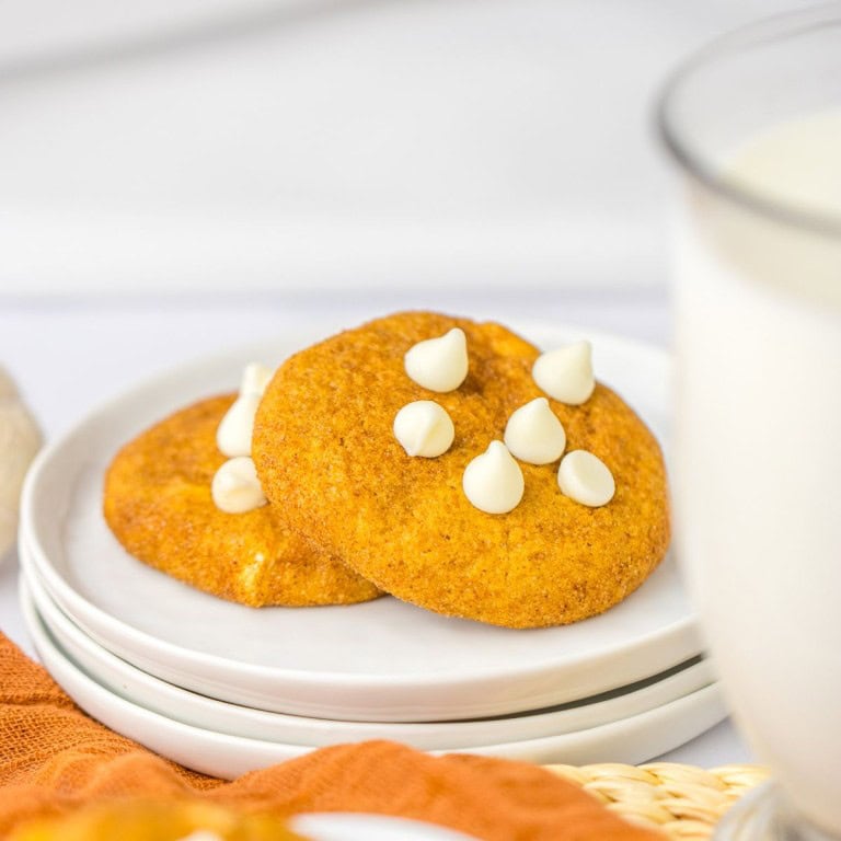 Pumpkin Snickerdoodle Cookies