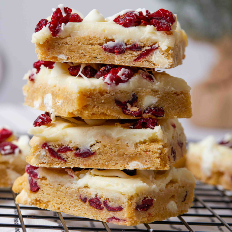 Cranberry Bliss Bars Starbucks Copycat Recipe