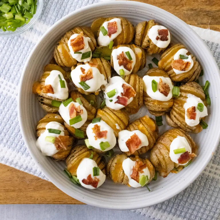 Best Ever Mini Hasselback Potatoes Recipe