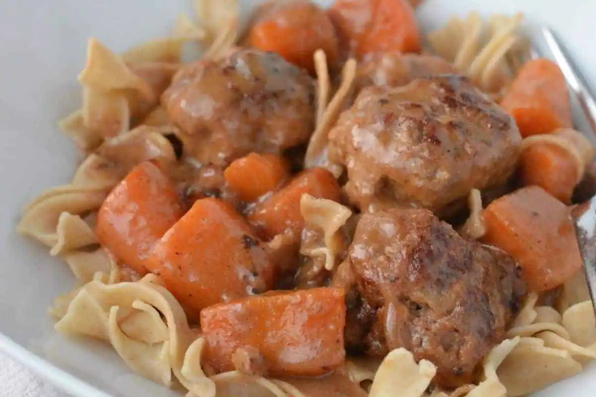 Swedish meatballs.