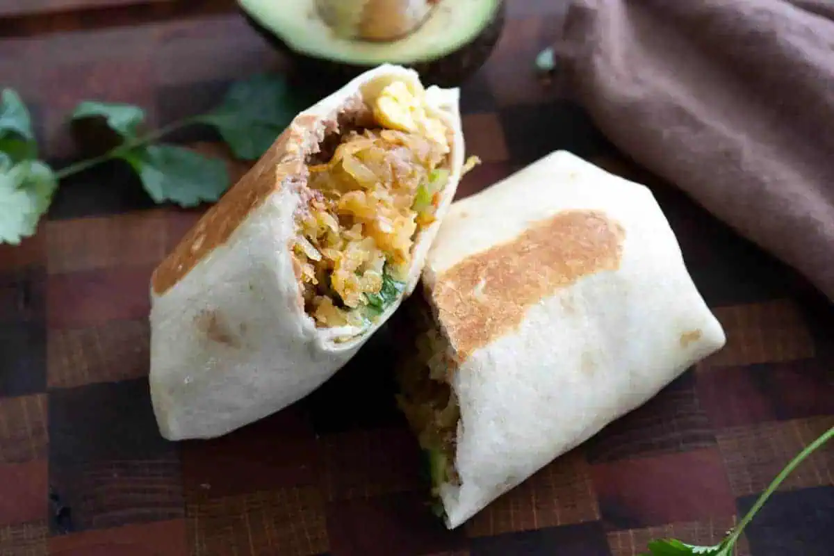 Breakfast burritos.