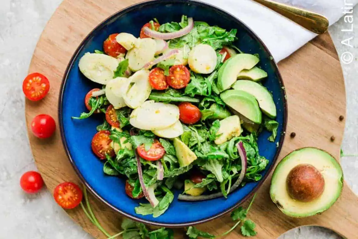 Hearts of Palm salad.