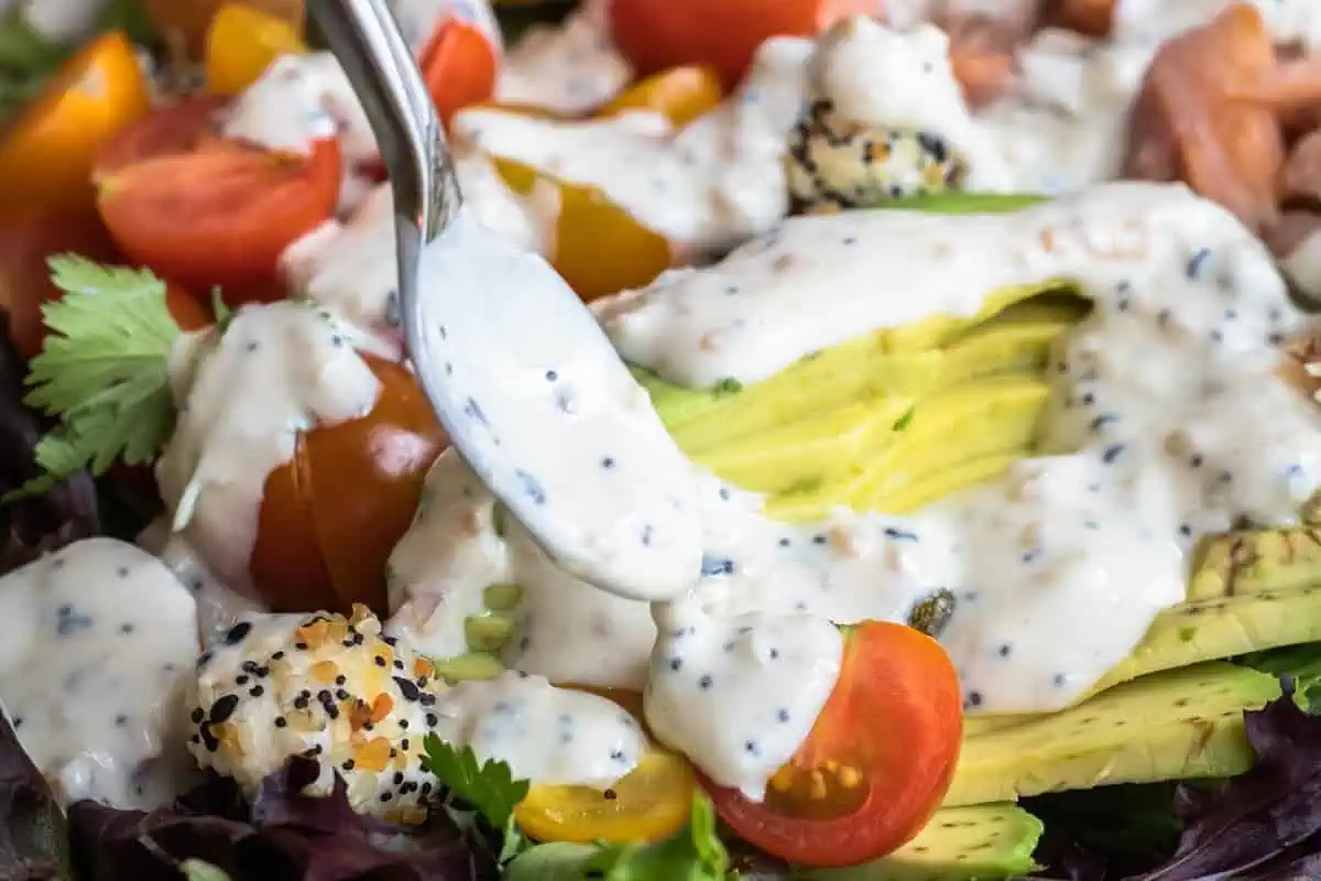 An everthing bagel salad.