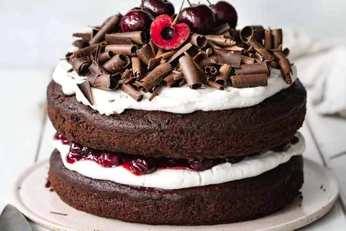 Black Forest cake.