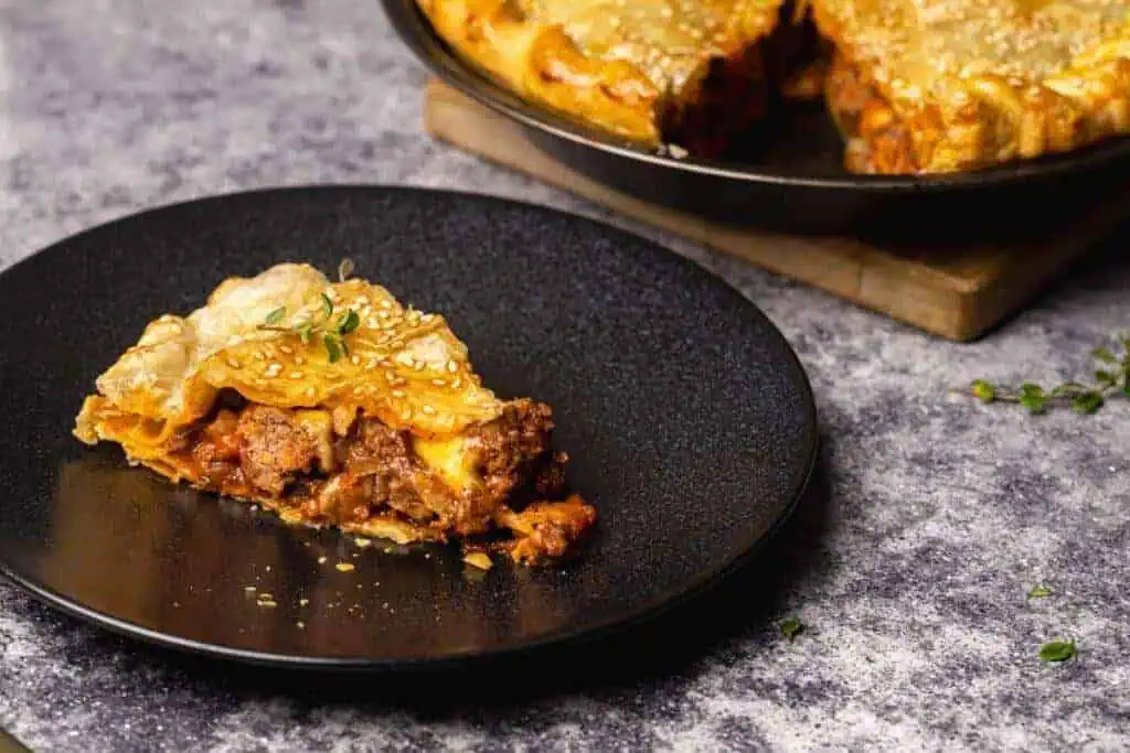 Easy Ground Lamb Pie