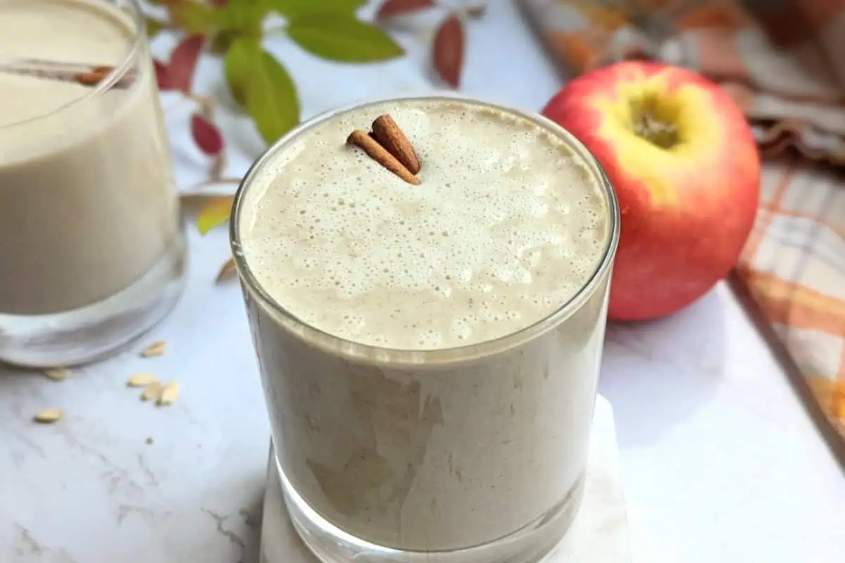 An apple pie smoothie.