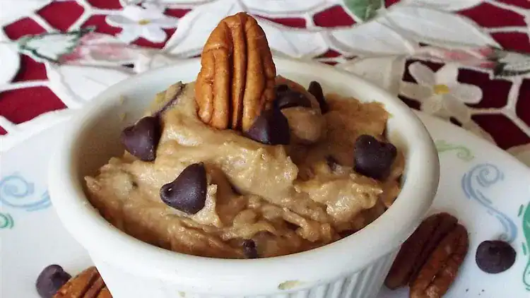 Edible Pecan Chocolate Chip Cookie Dough