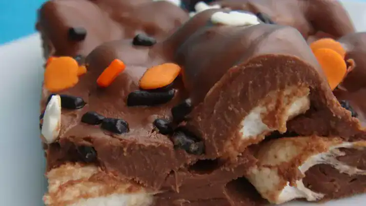 3-Ingredient Rocky Road Fudge