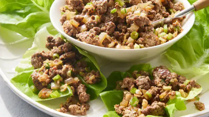 Beef Lettuce Wraps