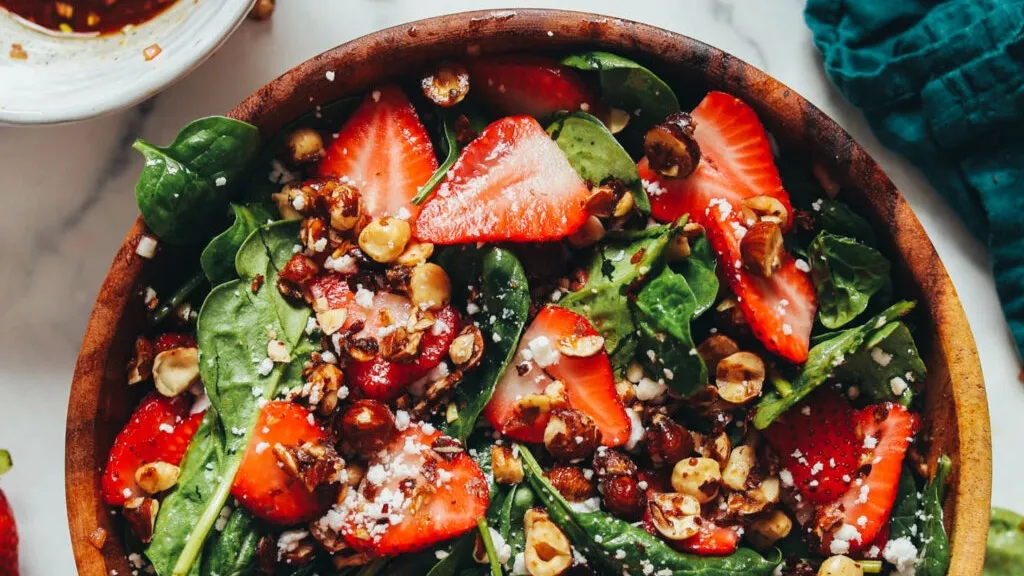 Strawberry & Hazelnut Salad