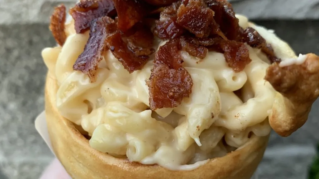 Mac and Cheese Cone