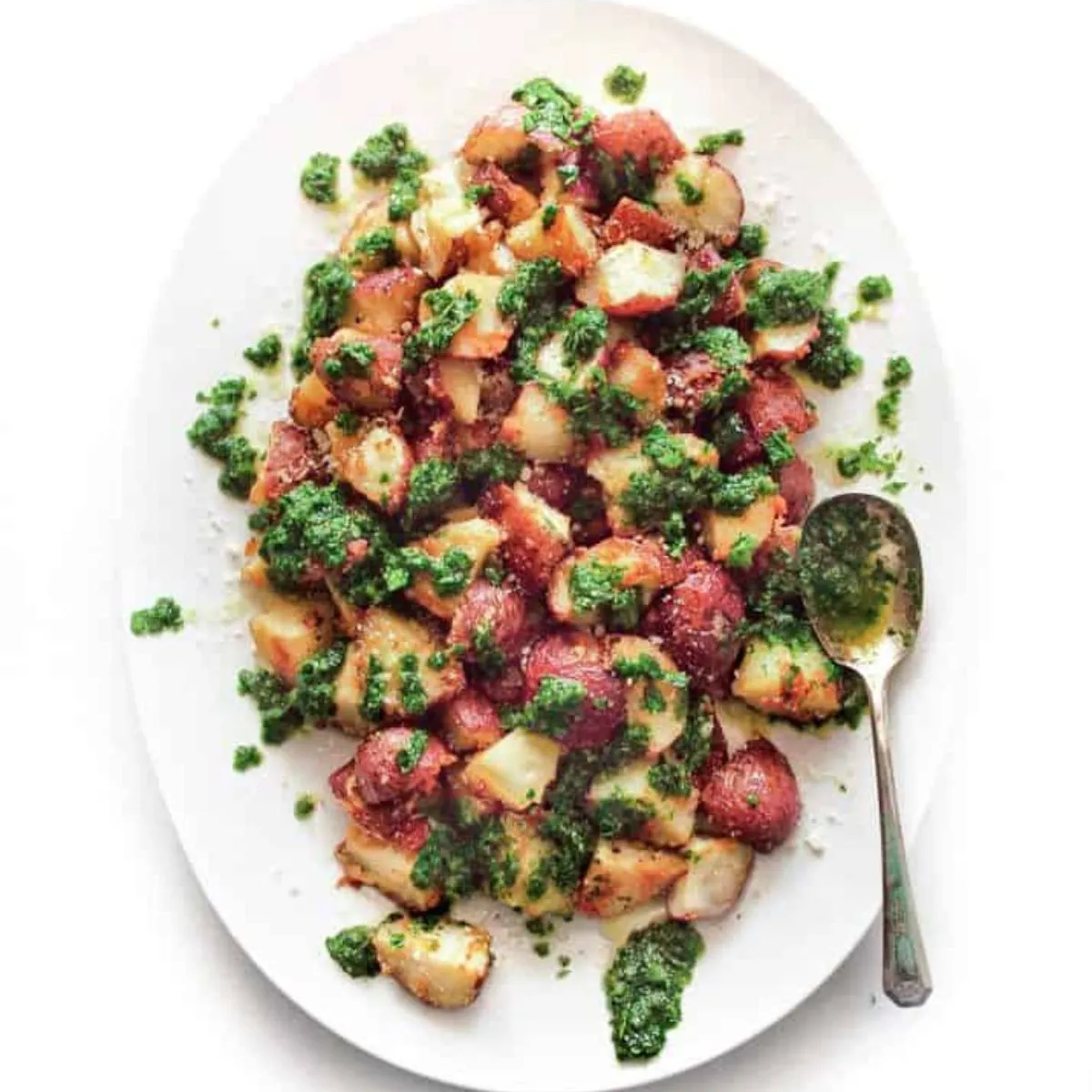 MAIN IMAGE WITH CRISPY ROASTED PARMESAN POTATOES