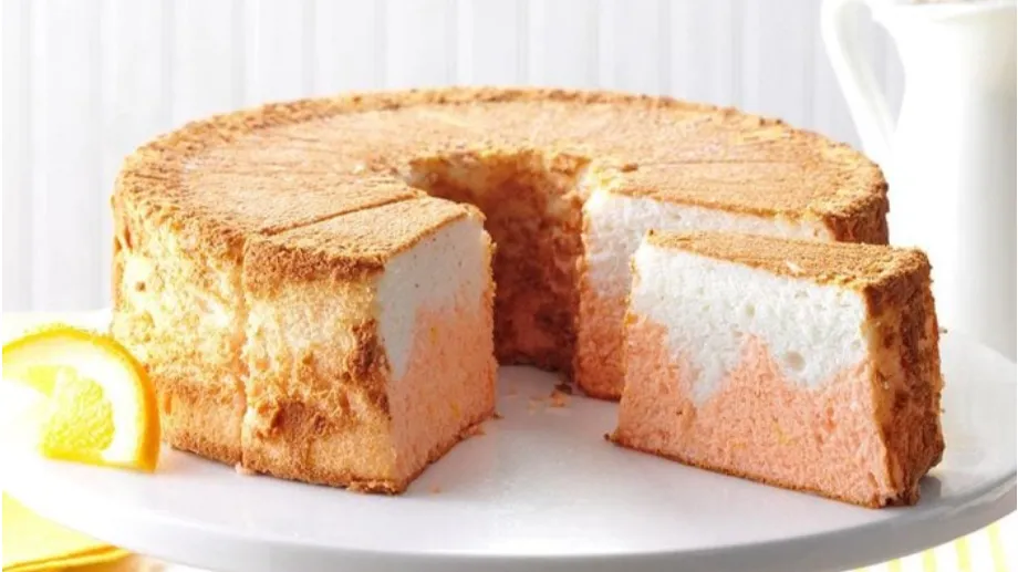 Orange Dream Angel Food Cake