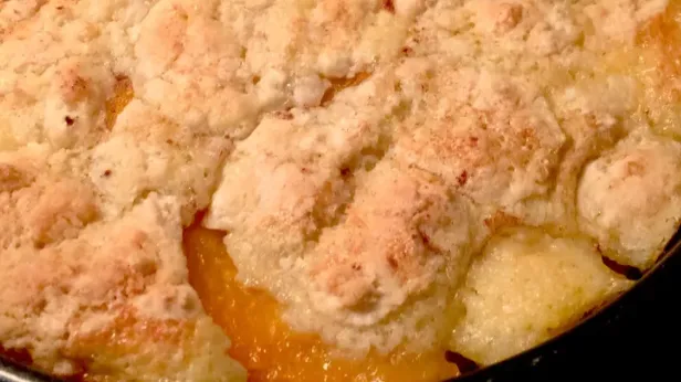 Great Grandma's Peach Cobbler