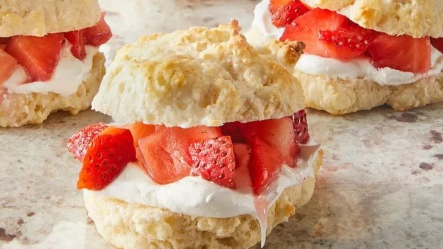 Strawberry Shortcake Biscuits