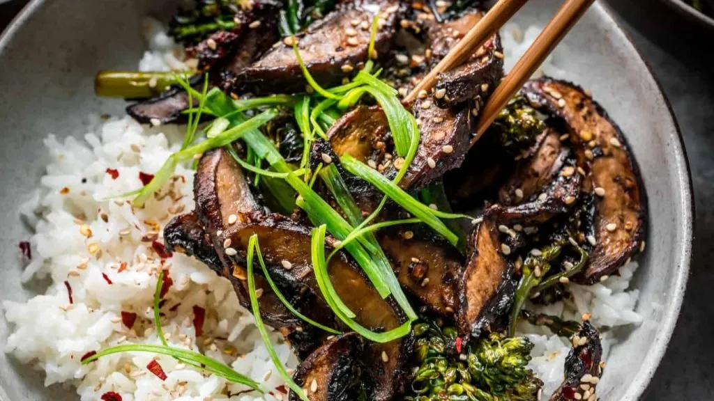 Teriyaki Mushroom Bowl