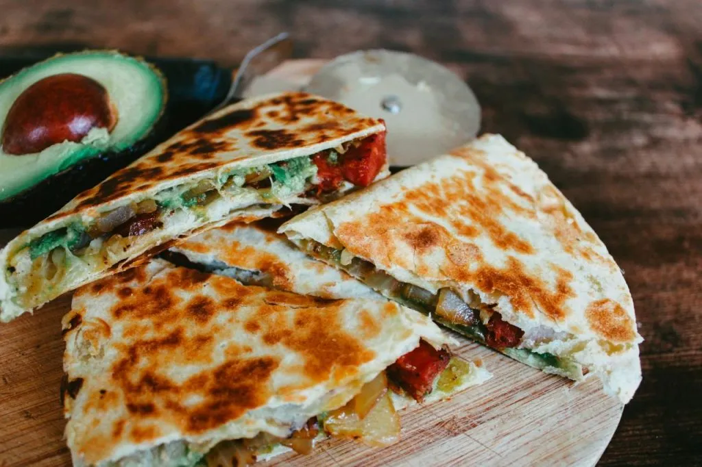 Quesadillas de Rajas