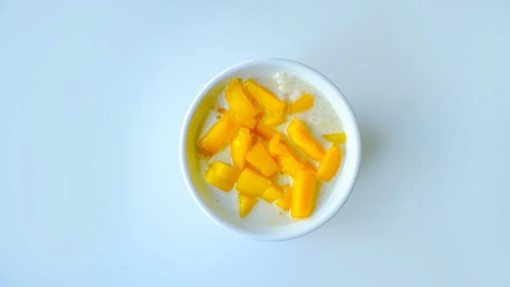 mango coconut cream
