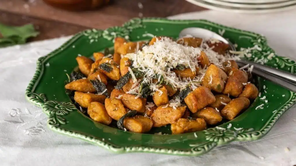 Pumpkin Sage Browned Butter Gnocchi
