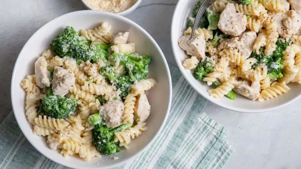 Broccoli Alfredo with a Twist