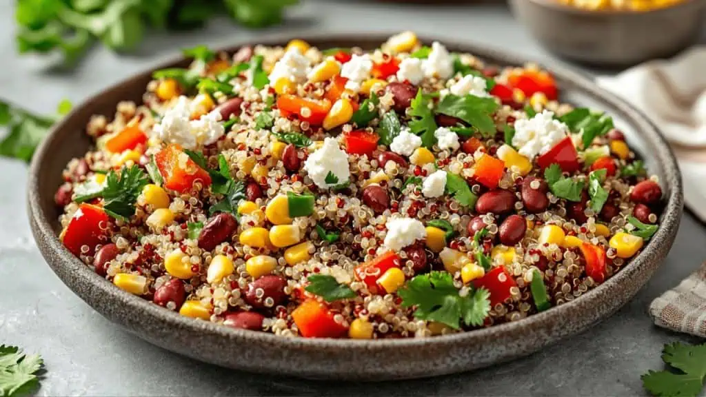 Zesty Quinoa and Veggie Bowl