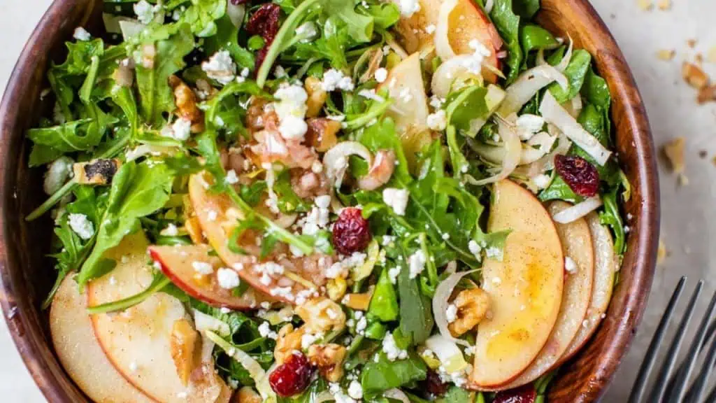 Crisp Apple Walnut Salad