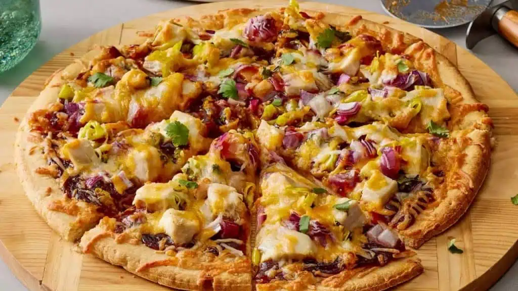Sizzling BBQ Chicken Pizza