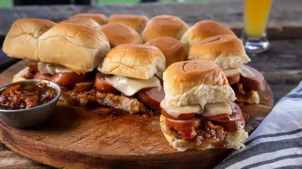 Thunderous Grilled Sausage Sliders