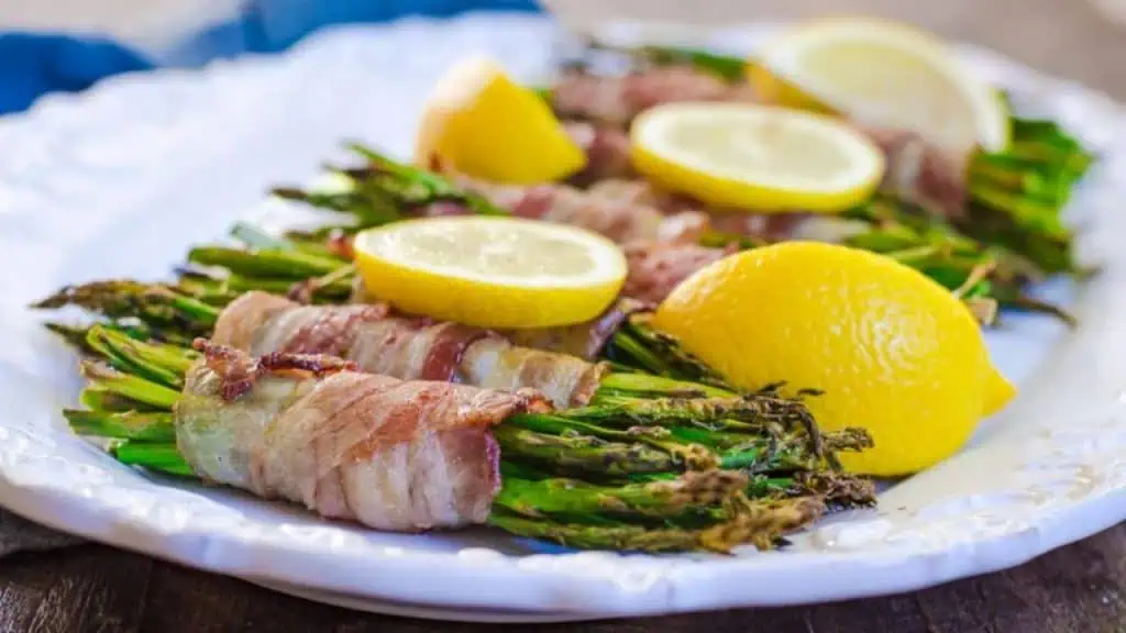 Snap-Crackle Bacon-Wrapped Asparagus