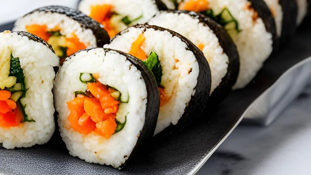Fresh Veggie Sushi Rolls
