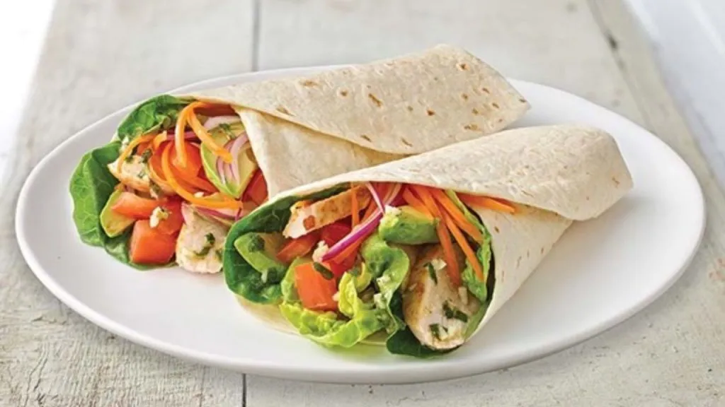 Lemon Herb Chicken Wraps