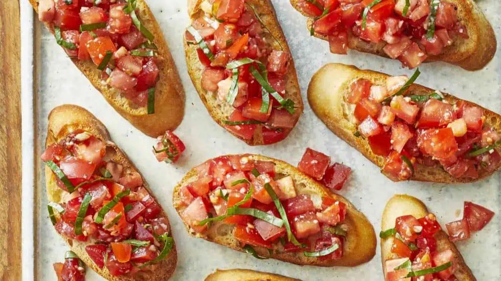 Bruschetta Appetizers