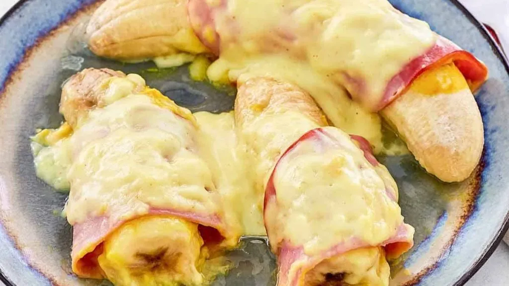 Ham and Banana Hollandaise