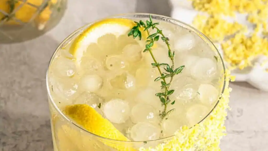 Lemon Thyme Mocktail