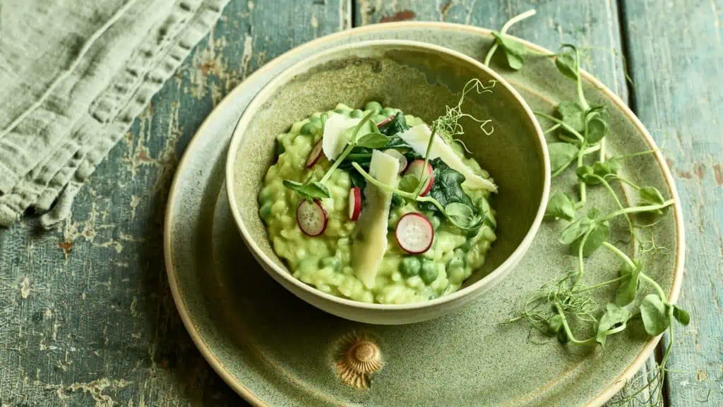 Spring Pea Risotto