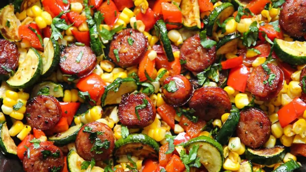 Sausage and Veggie Mix