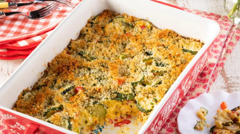 Cheesy Zucchini Casserole