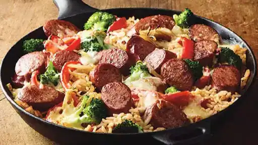 Sizzling Sausage Skillet