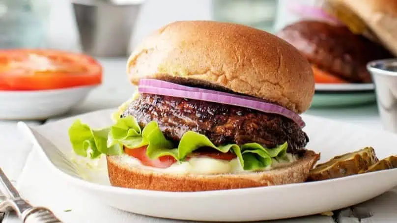 Portobello Mushroom Burger