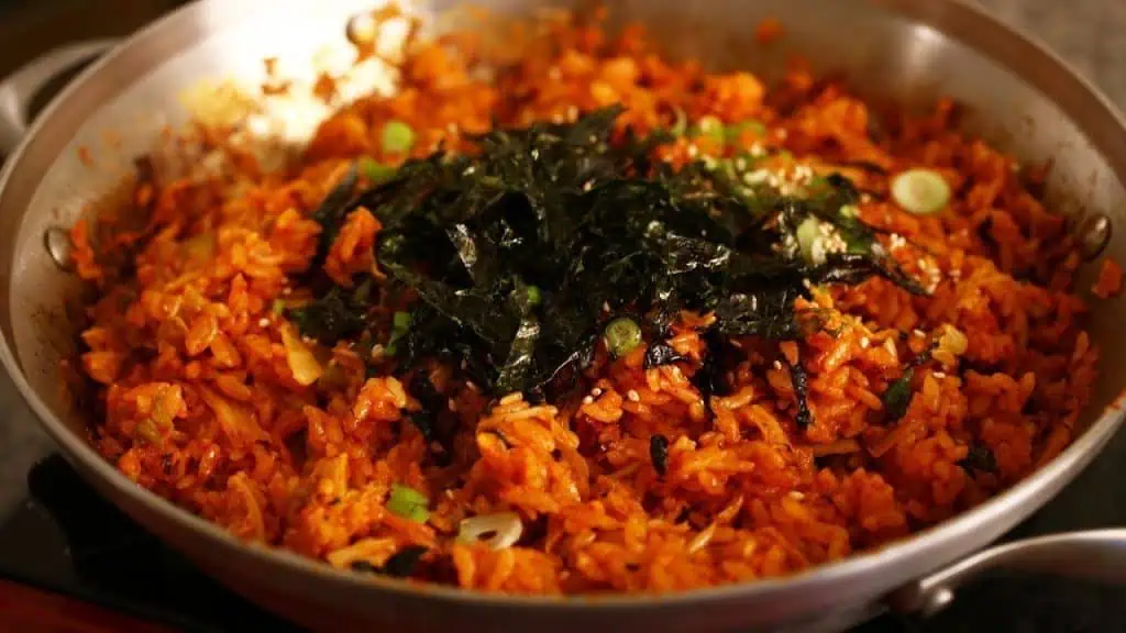 Spicy Kimchi Fried Rice