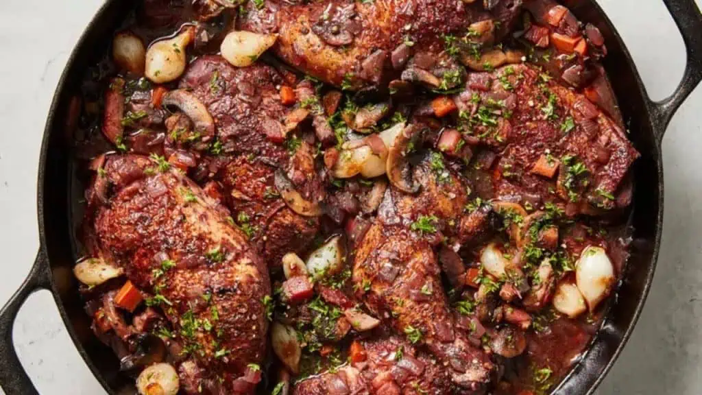 Authentic Coq au Vin